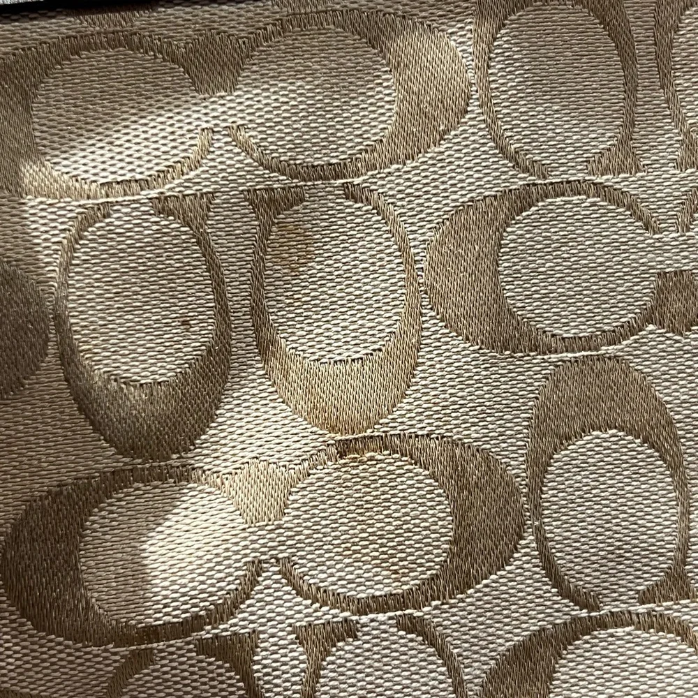Coach Multicolor Patchwork Stripe Tote - Picture 13 of 14